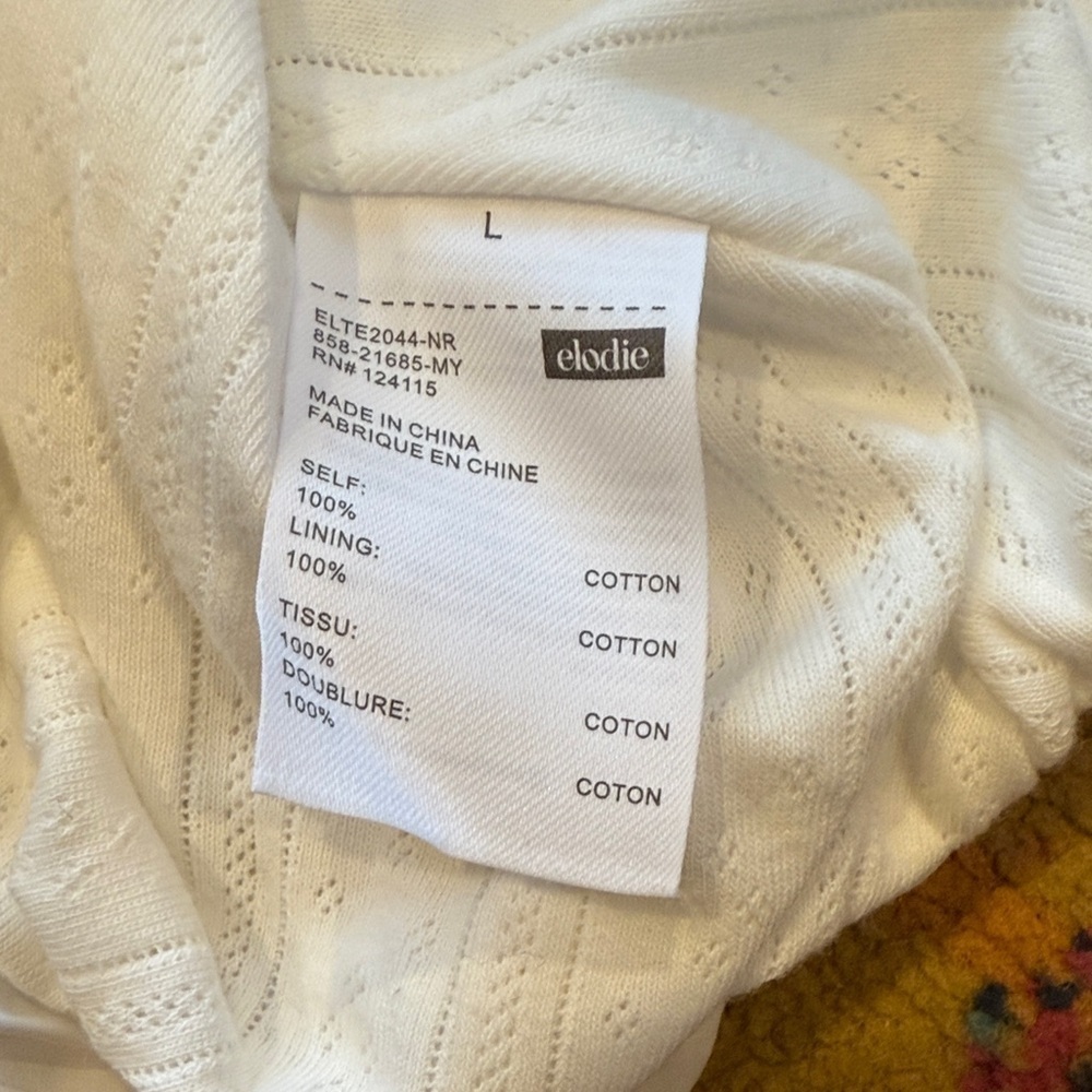 NWOT Elodie Textured Sleeveless Top - Picture 6 of 6